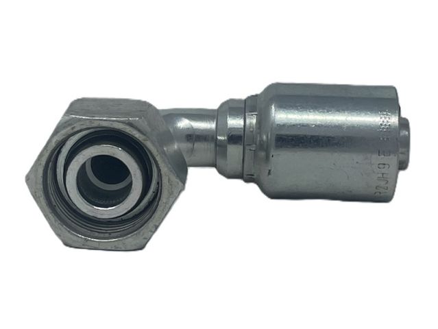 90FDINS7 - 90 Deg Female HEAVY - Maverick 7 Series Crimp Fitting